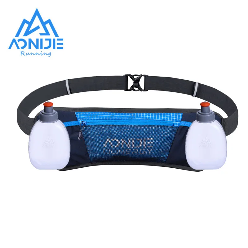 AONIJIE W8110 Lightweight Sports Waist Bag Running Belt Fanny Pack Fit for Waistline 58-130cm Pocket Can Hold 170ML Water Bottle
