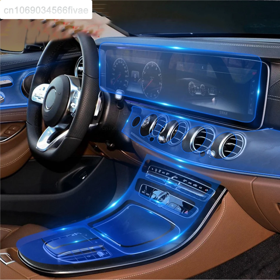 ТПУ прозрачная мембрана Защитная пленка для Mercedes Benz E класса W213 E200/260/300/320 2016 2019