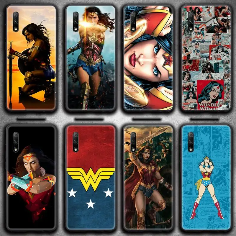 

Wonder Woman Phone Case for Huawei Honor 30 20 10 9 8 8x 8c v30 Lite view 7A pro