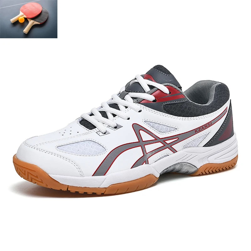 

Мужские Нескользящие кроссовки для настольного тенниса и бадминтона, большие размеры 45 46