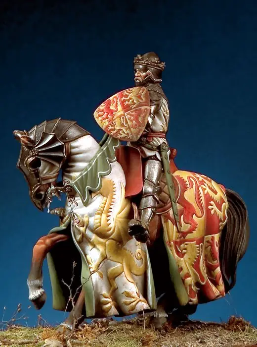 Resin  Medieval Prince Of Wales Unpainted Need To Assemble Diy Painted Model