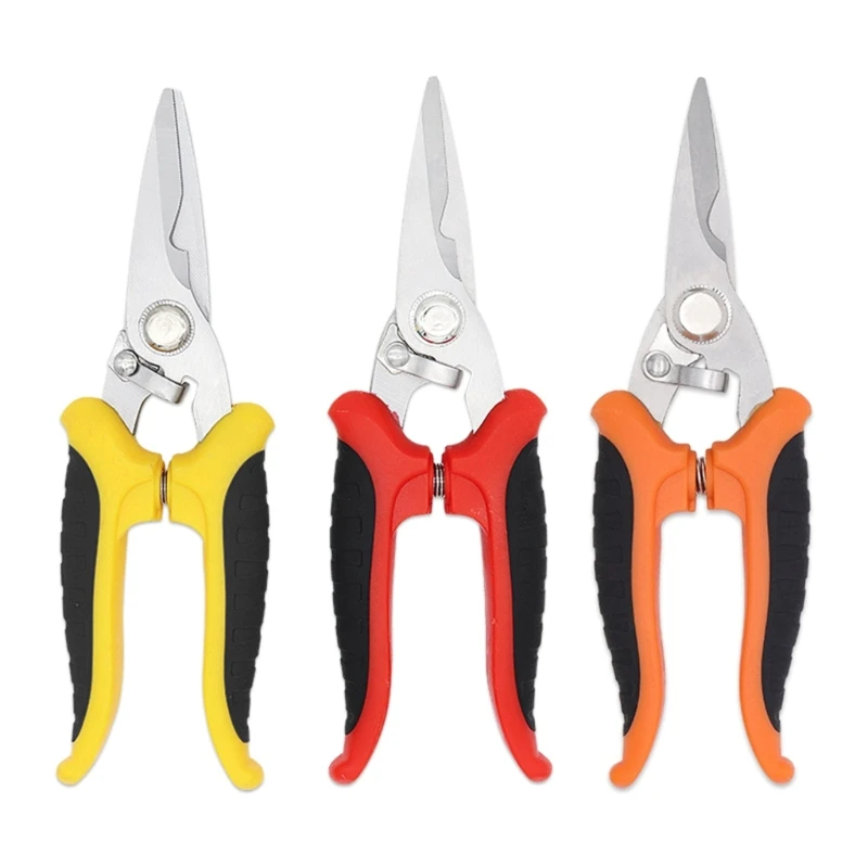 

Stainless Steel Scissors Heavy Duty Pliers for Cutting Steel Sheet Net Braided