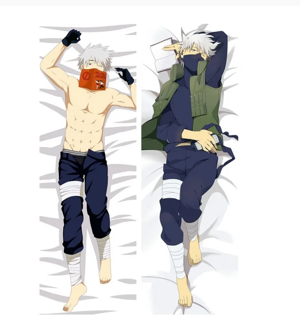 Двухсторонняя аниме Подушка Hatake Kakashi для косплея дакимакура обнимающая подушка
