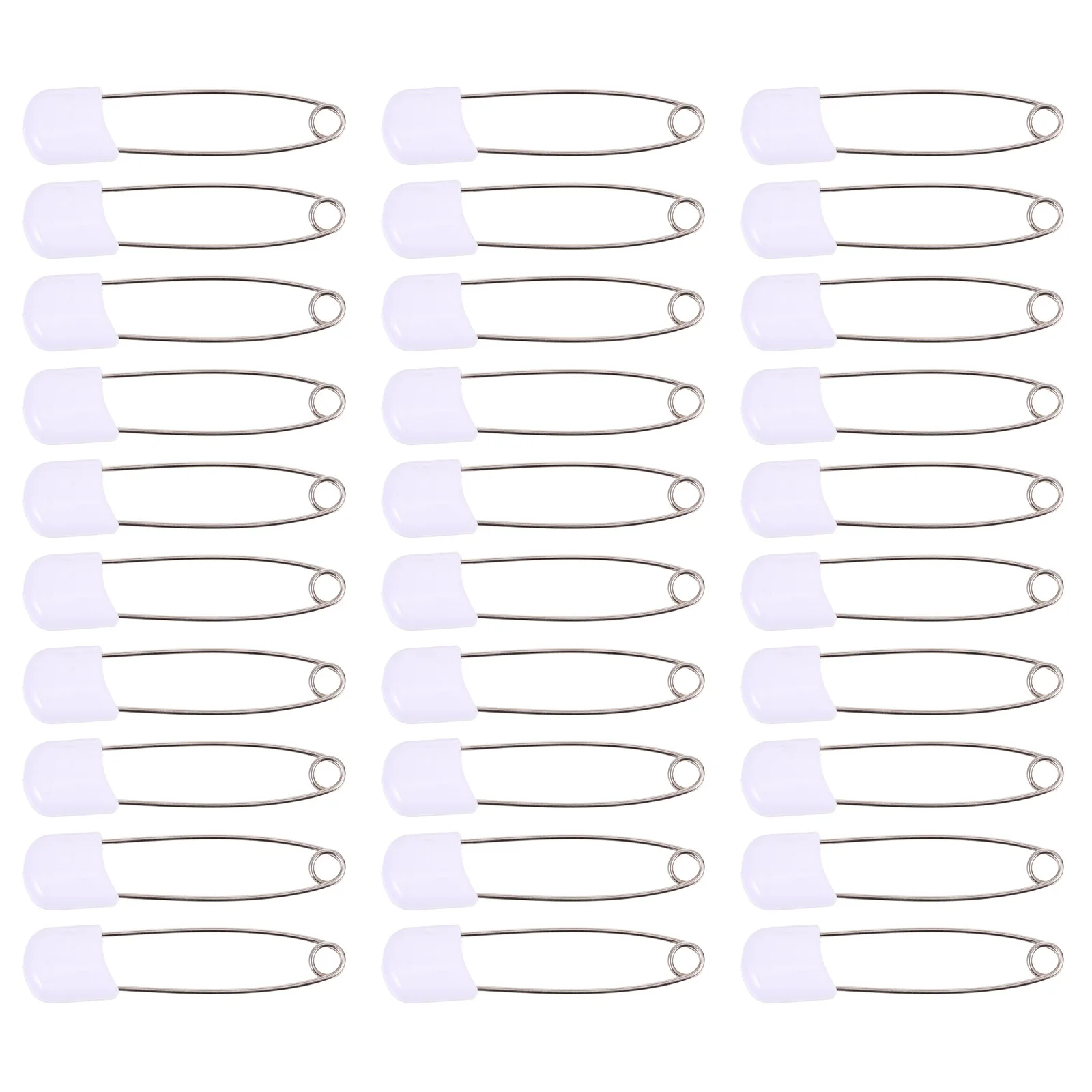

50 Pcs Plastic Safety Pin Diaper Bulk Diapers Alloy Buckle Brooch Kid Clothing Nappy