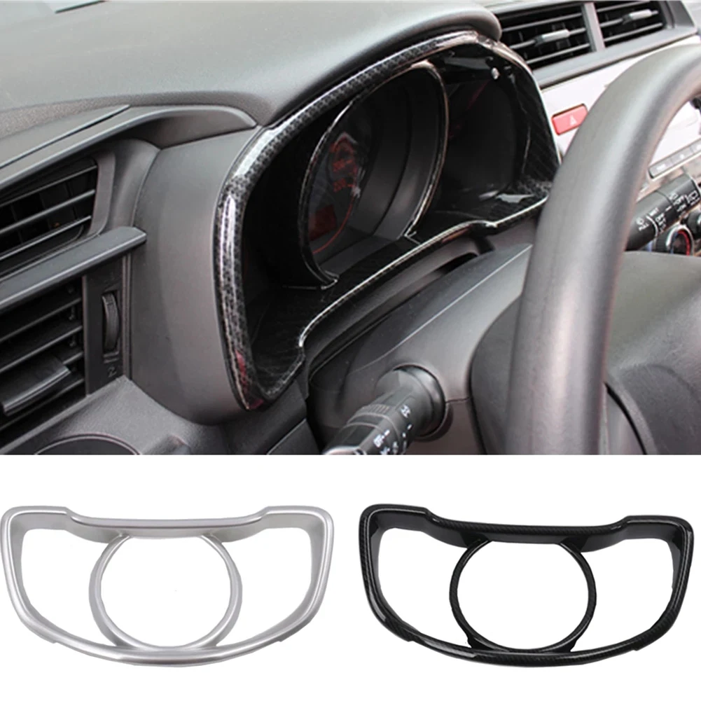 Приборная панель автомобиля приборной панели датчик рамка украшение для Honda Fit Jazz