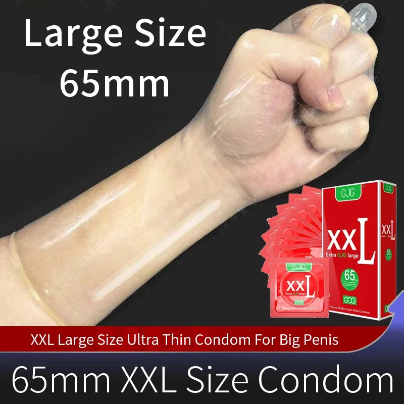 Ультратонкие презервативы Etra большого размера 65 мм XXXL магазин интимных