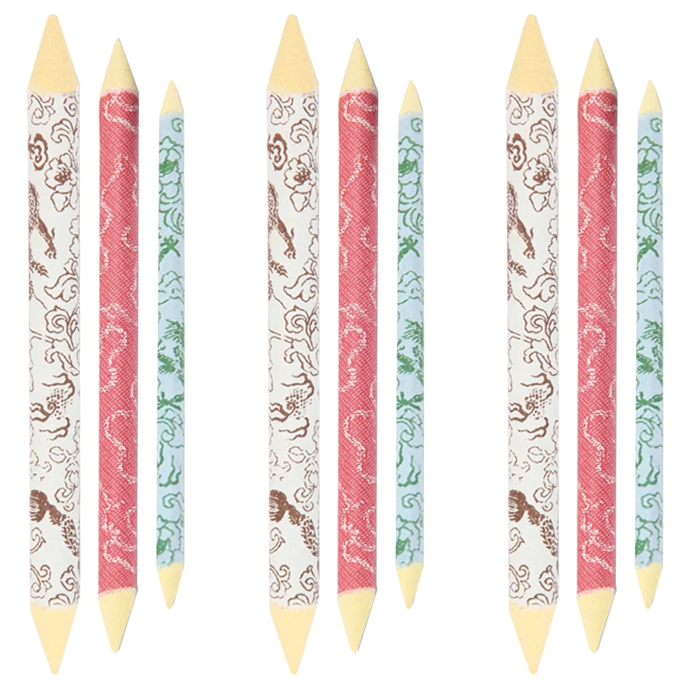 

9Pcs Sketch Wipe Trimmer Sketch Smudge Erase Rub Pen Artist Drawing Pens