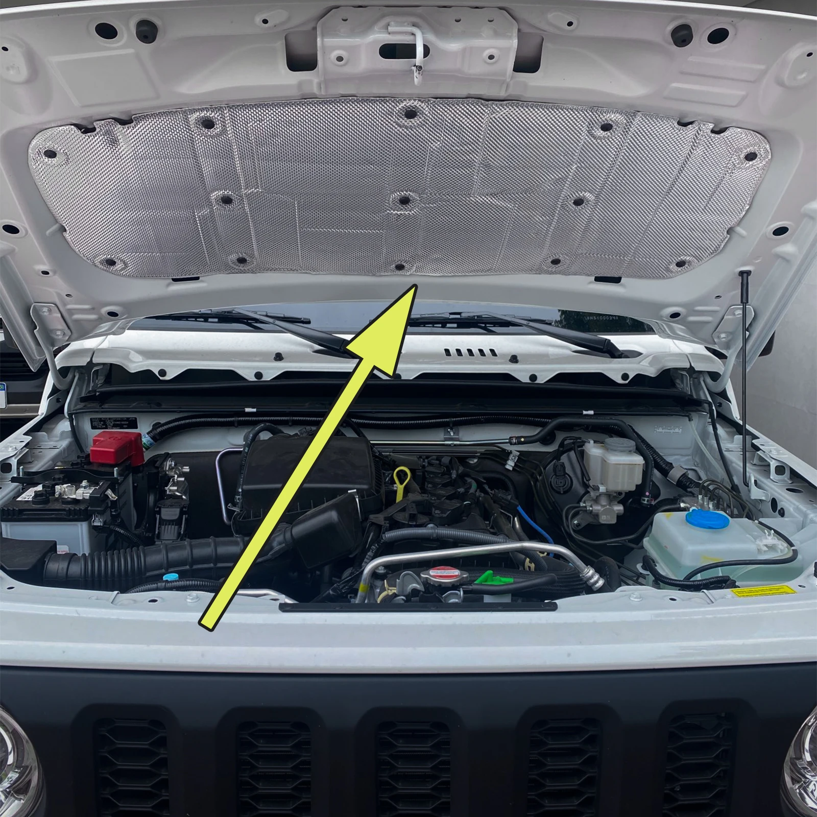 Передняя крышка двигателя теплоизоляция звукоизоляция хлопок комплект для Suzuki