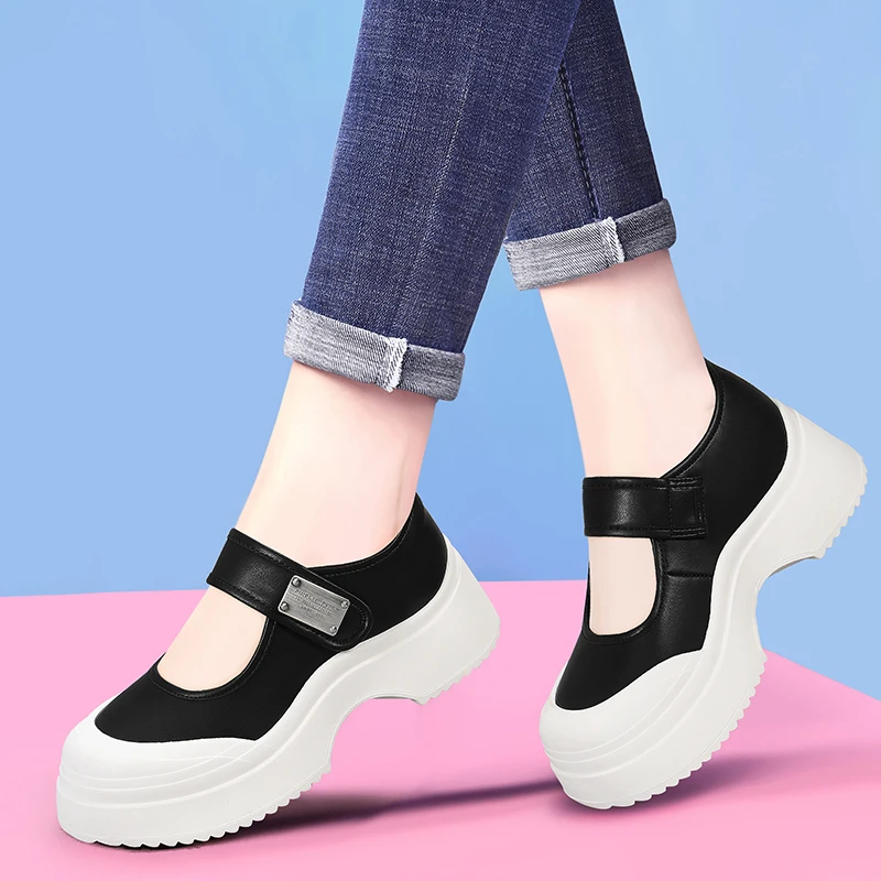 Туфли из натуральной кожи женская обувь легкие танцевальные туфли римские