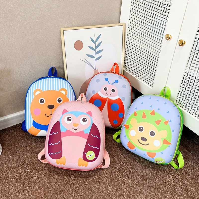 

Kindergarten School Bag 3-5 Years Old Baby Cartoon Cute Eggshell Bag Boys and Girls Backpack Backpacks for School Children