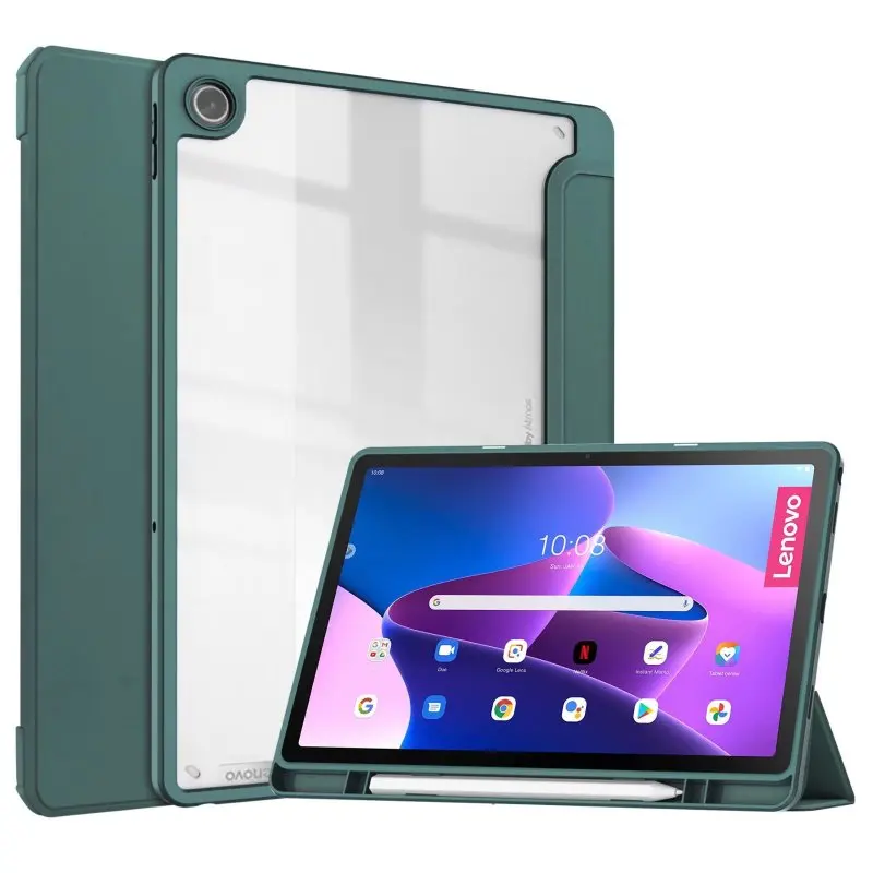 

Case For Lenovo Tab M10 Plus 3rd Generation Tablet Cover for Lenovo Tab M10 10.6 inch TB-125F TB-128F Xiaoxin Pad 2022