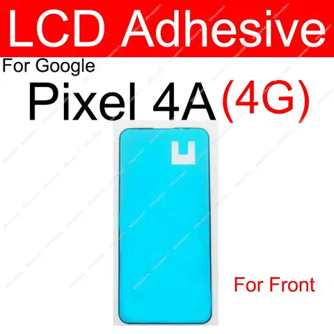 ЖК-дисплей + задний клей для Google Pixel 4, 4XL, 4xl, 4A, 4G