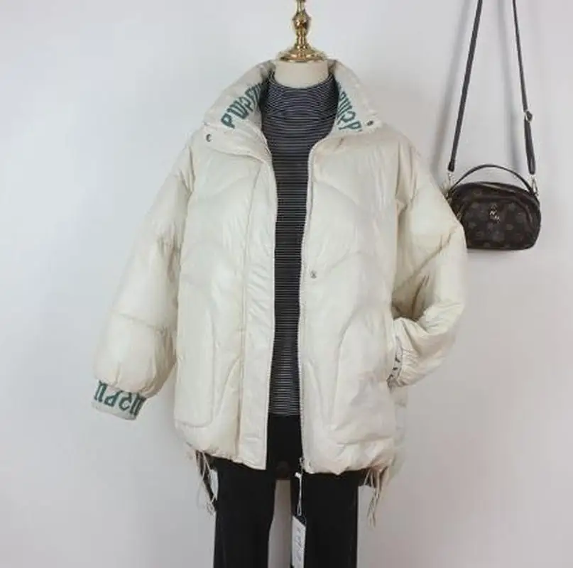 2023 Autumn and Winter New Women's Mid-length Down Jacket White Duck Down Warm Parker Women Fashion Jacket