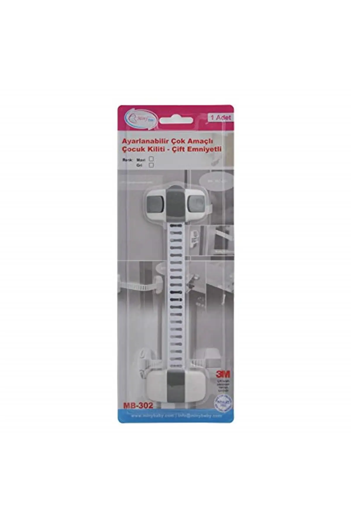 

Brand: Miny Baby Unisex Refrigerator, Cabinet Multi-Purpose Lock, Gray Category: Protective And Lock