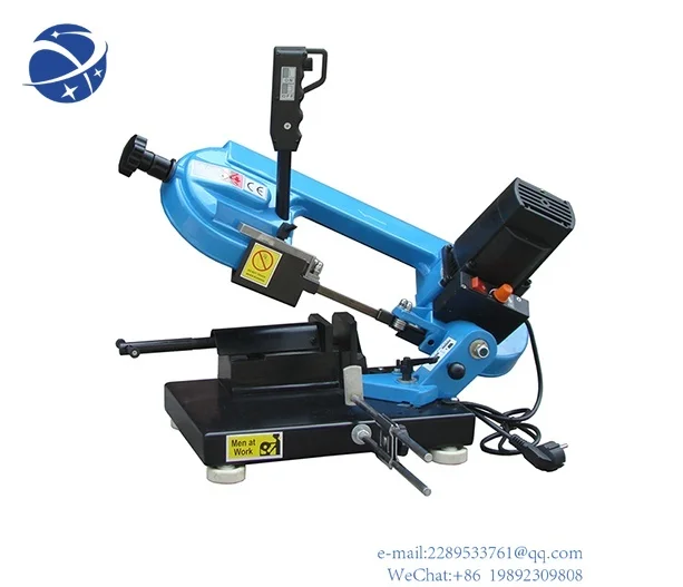 

YYHC SH-H BS-85 Portable Band Saw Machine For Rotation Metal Working Mini Bandsaw Machine