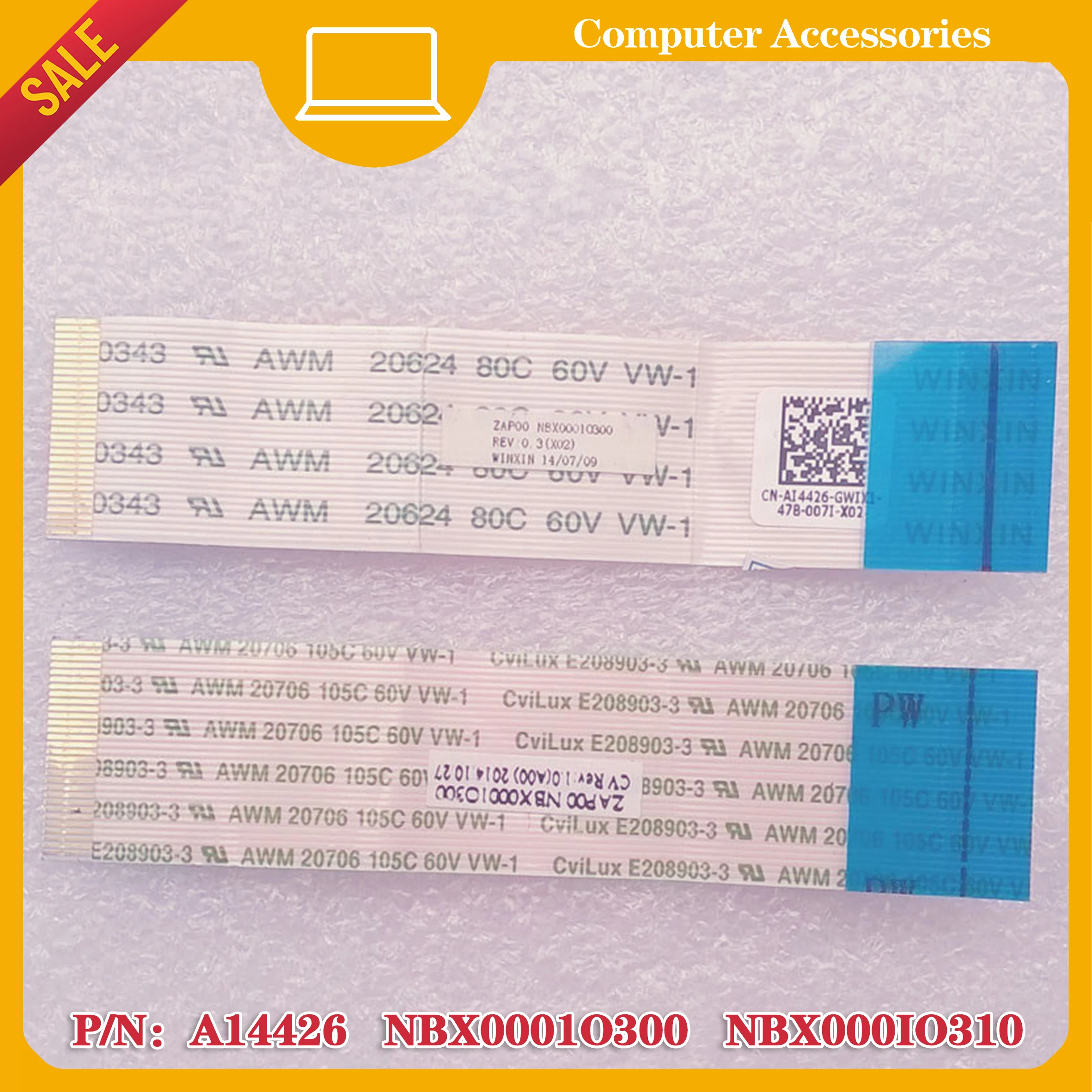

Подходит для Dell Alienware 13 R1 R2 M13X series кабель платы питания, P/N A14426 NBX0001O300 NBX000IO310