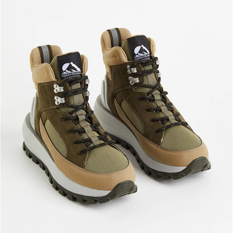 

Женские ботинки для отдыха, походов, женские противоскользящие противоударные Ботинки martin для прогулок и кемпинга на осень и зиму