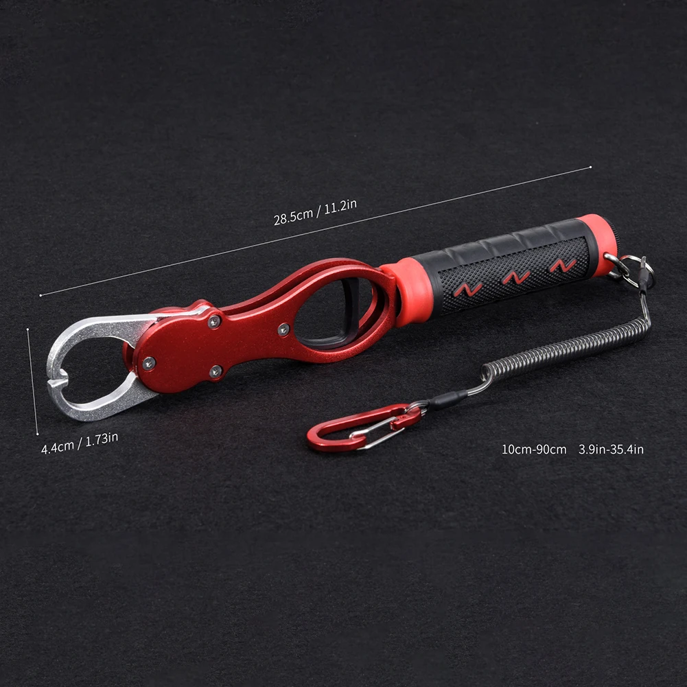 

Fish Control Device Lure Pliers Size 28.5*4.4*3cm Sporting Weight 205g 1pc Aluminum Alloy Equipment Comfortable
