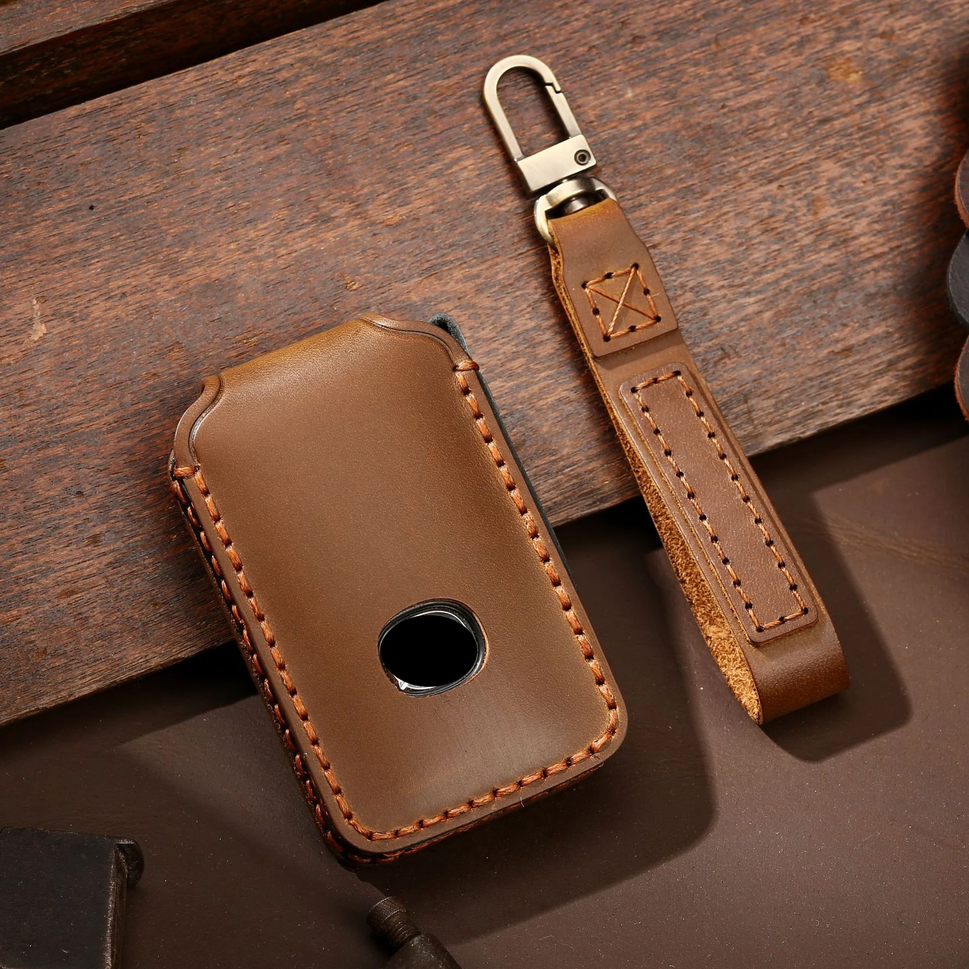 

Чехол для ключей из натуральной кожи для Mazda, защита для ключей, японский аксессуар для украшения автомобиля следующего поколения, верхний слой кожи, 3 и 4 ключа