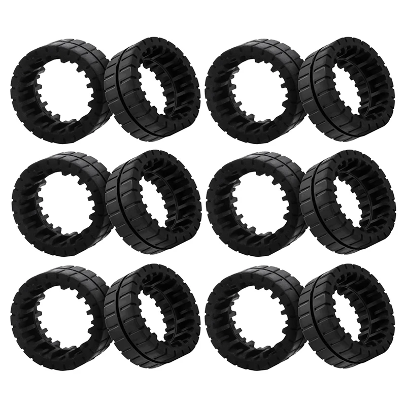 

Suitable For Irobot Braava Jet M6 Sweeper Mopping Rag Tire Rim, 18 Tire Holster Replacement Spare Parts Anti-Skid Tires