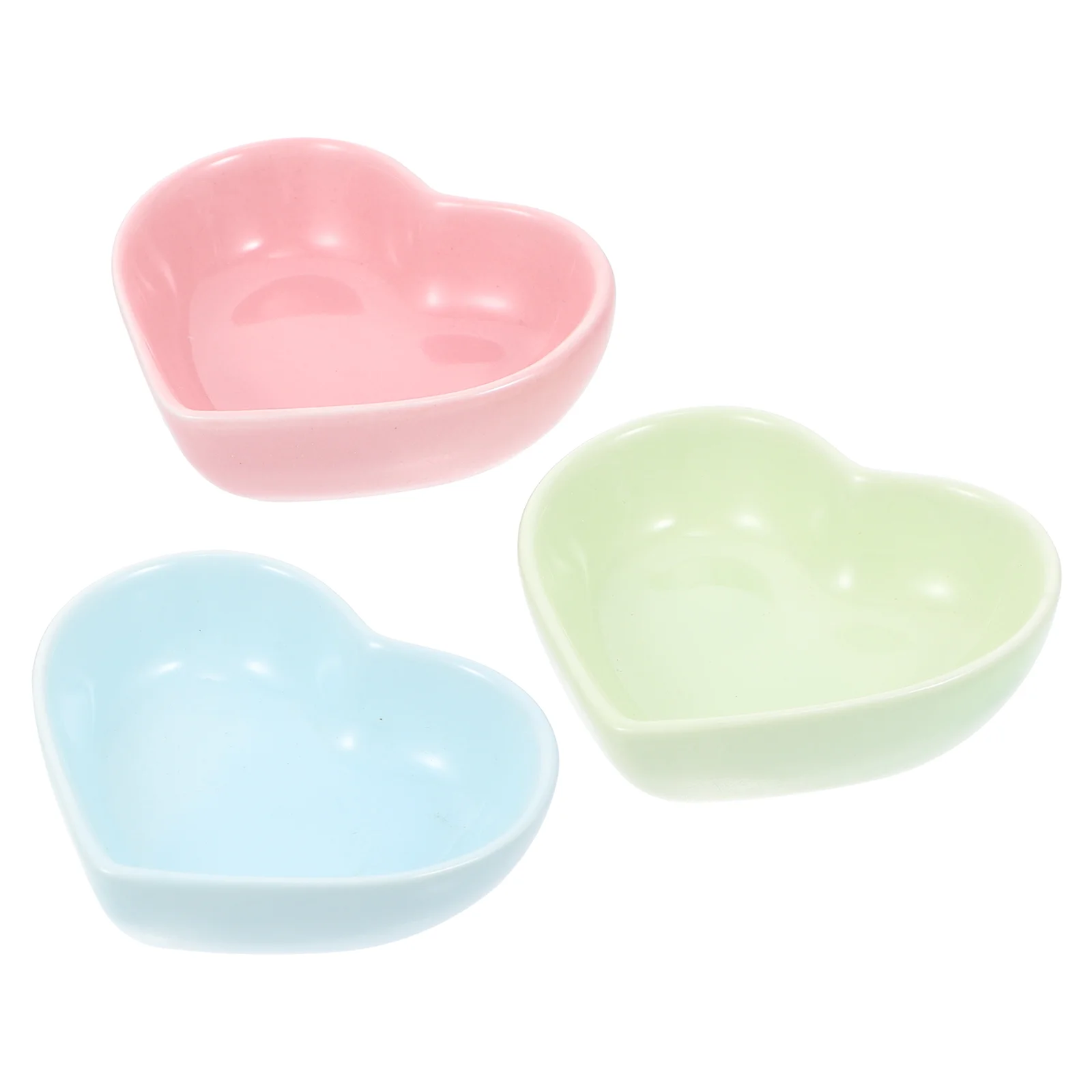 

Hamster Food Bowl Heart-shaped Pet Feeder Bowls Washable Supplies Adorable Feeders Eating