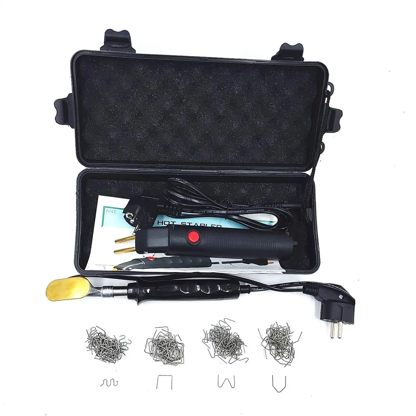 

Plastic Repair Gun Hot Plastic Stapler Repair Bumper Weld Gun Plastic Welder Hot Melt Welding Nail Repair Soldering Iron Staples