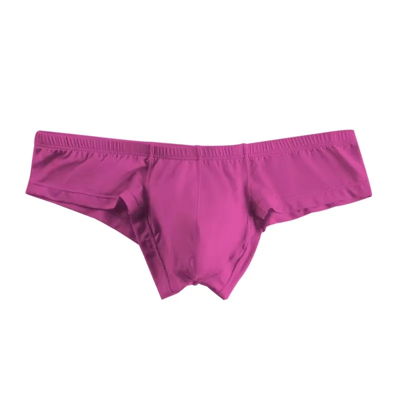 Simple solid color men's underwear Modal briefs low waist breathable trendy AD325