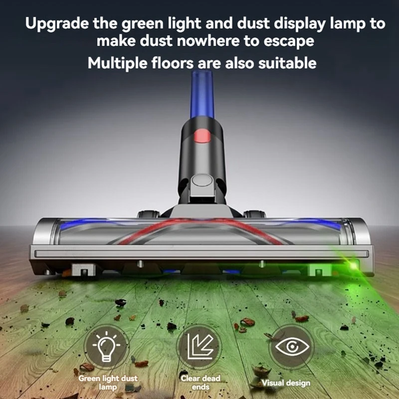 Для Dyson V7 V8 V10 V11 V15 Вакуумная насадка для ковров из твердой древесины V-образная