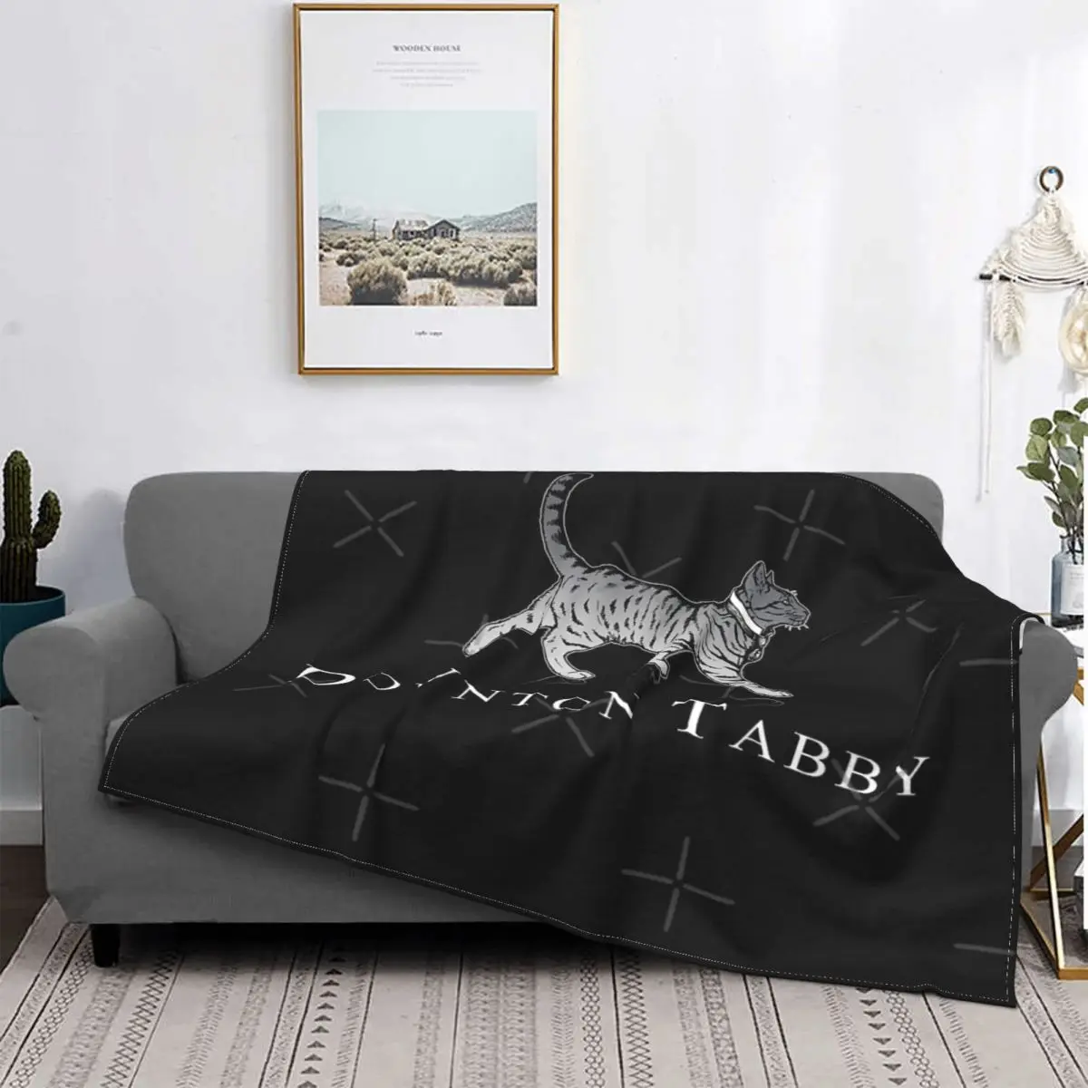 

Downton-Manta Tabby, para cama colcha, alfombra a cuadros, colcha 150, manta doble, colcha de Picnic