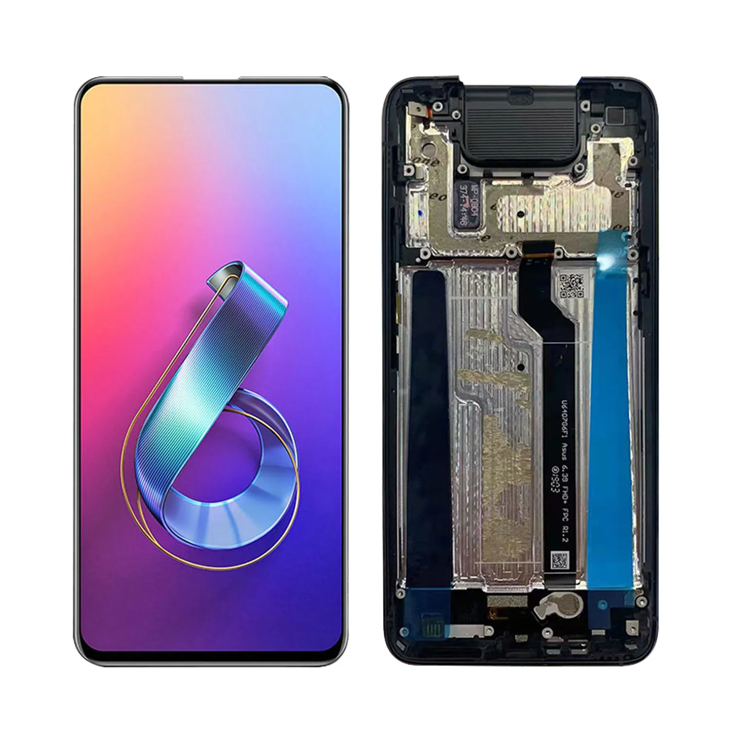 original lcd for asus zenfone 6 2019 zs630kl 6z i01wd display premium quality touch screen replacement parts mobile phone repair free global shipping