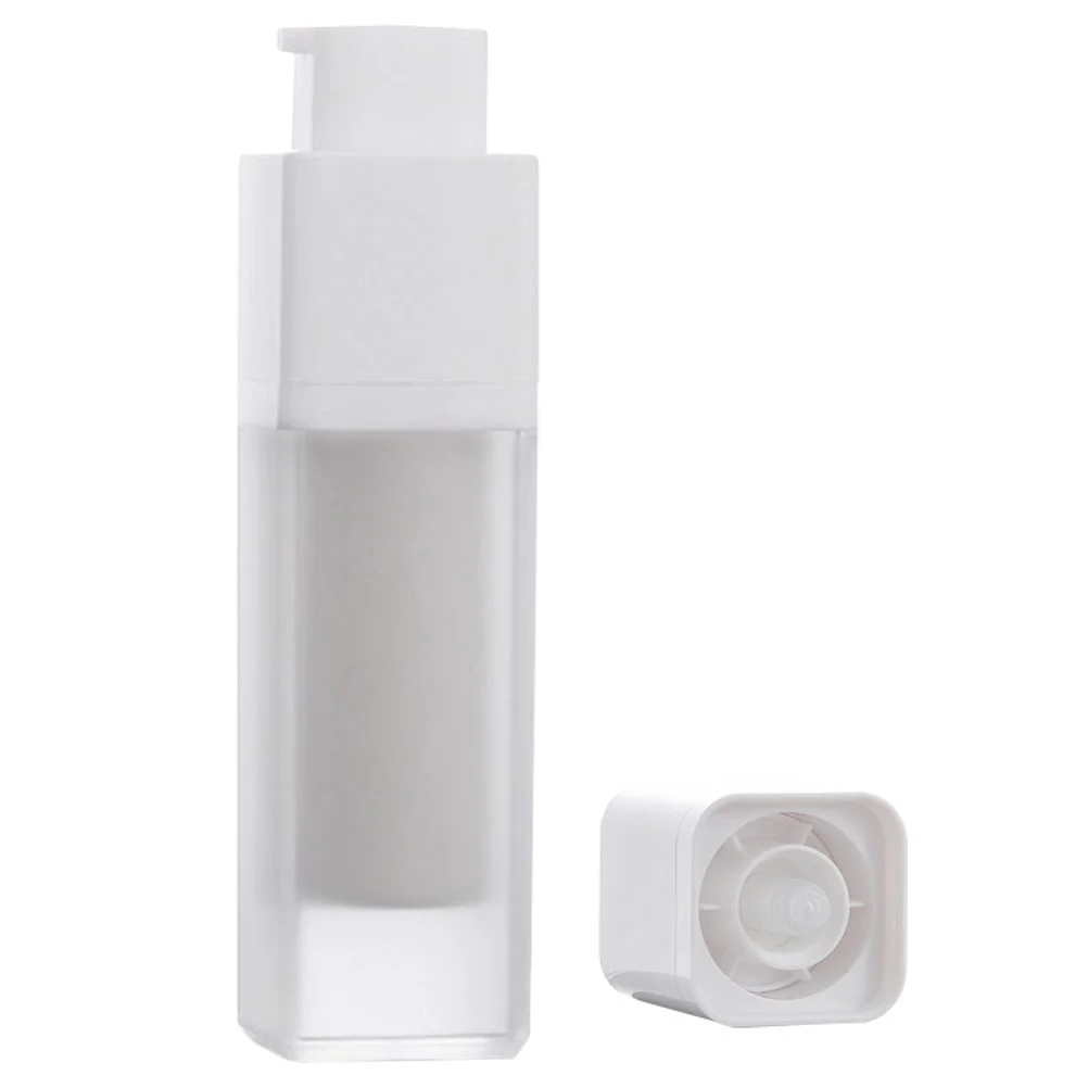 

Lotion Vacuum Bottle Skincare Reusable Plastic Bottles Travel Containers Toiletries