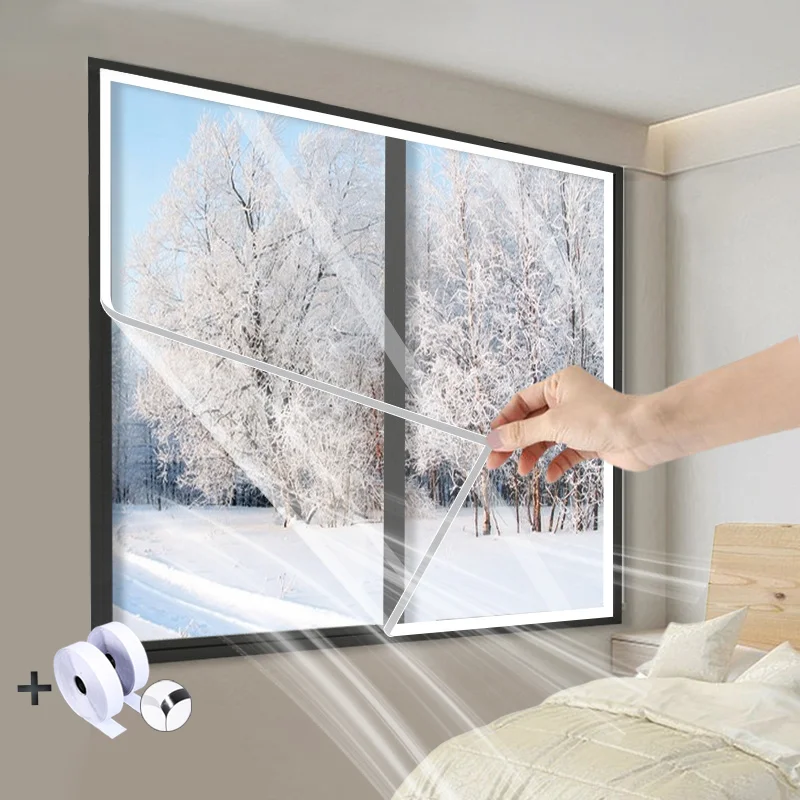 

Самоклеящаяся ветрозащитная пленка для окон