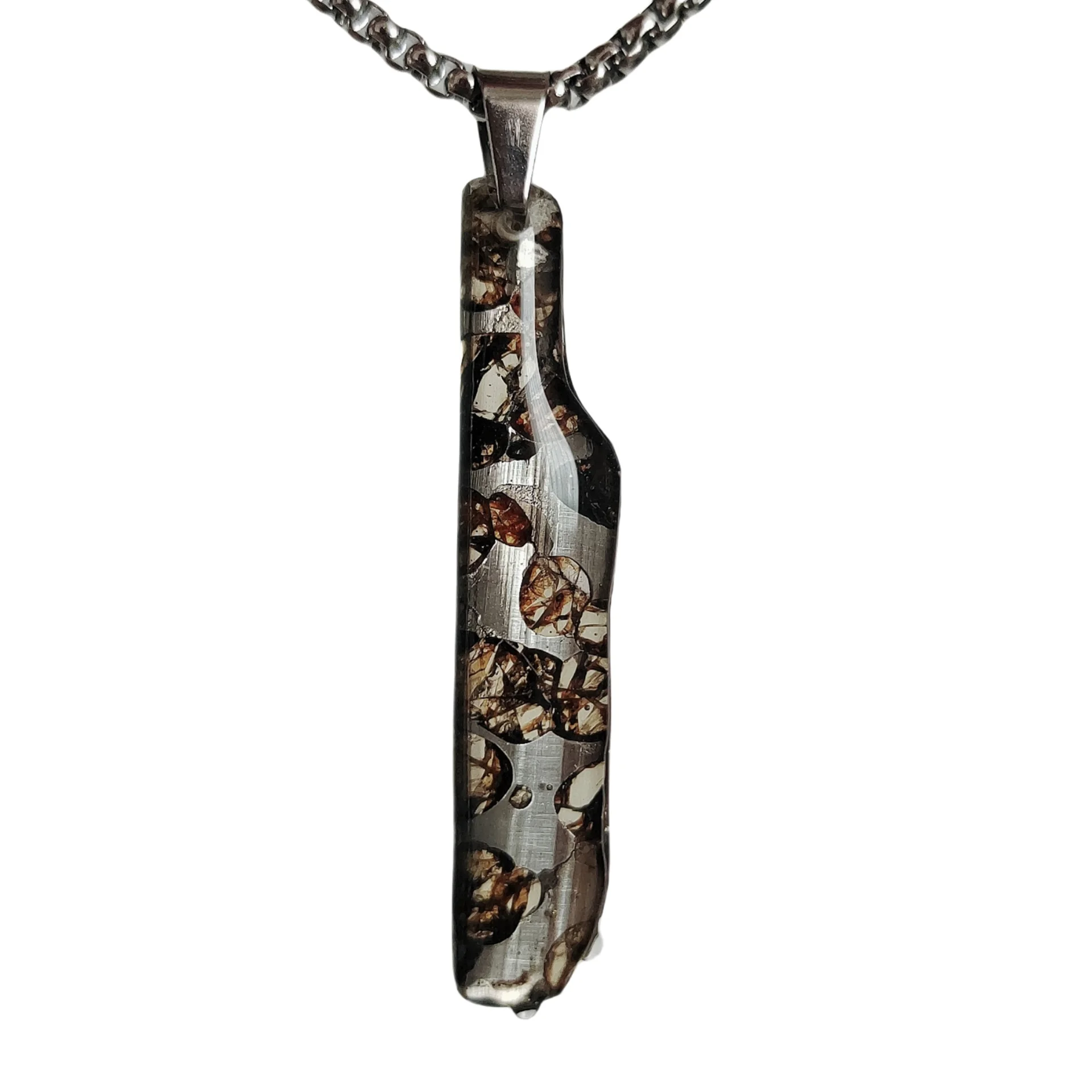 Подвеска из натурального метеорита 3 5 г