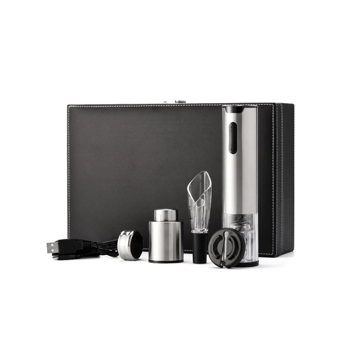 

5-In-1 Bottle Opener Set Rechargeable Multifunctional Wine Set Gift Box