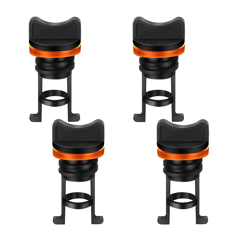 

4Pcs Boat Drain Plug Nylon Kayak Accessories Canoe Scupper Plugs 3/4 Inch Kayak Parts-Boom
