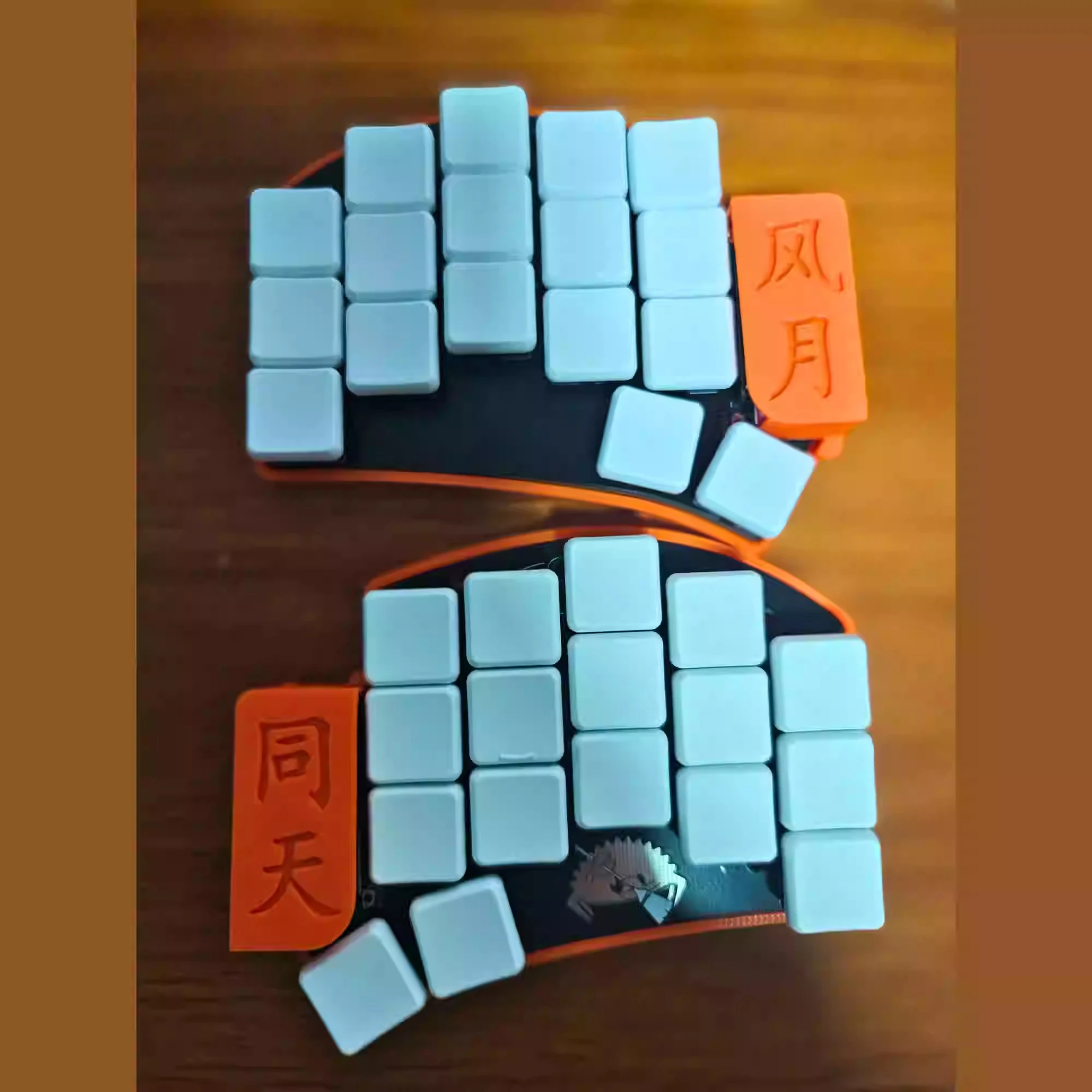 Раскладная клавиатура Ferris раздельная 34 клавиши низкая ось индивидуальная 3