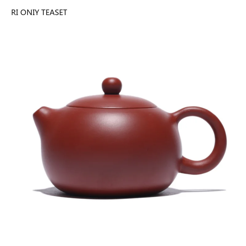 

150ml Yixing Purple Clay Teapot Ball Hole Filter Xishi Tea Pot Beauty Kettle Handmade Boutique Zisha Tea Set Dahongpao Authentic