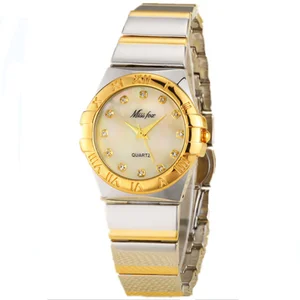 High Quality Luxury Brand New Fashion Women Stainless Steel Ladies Diamond Watch Bussines Party Trav