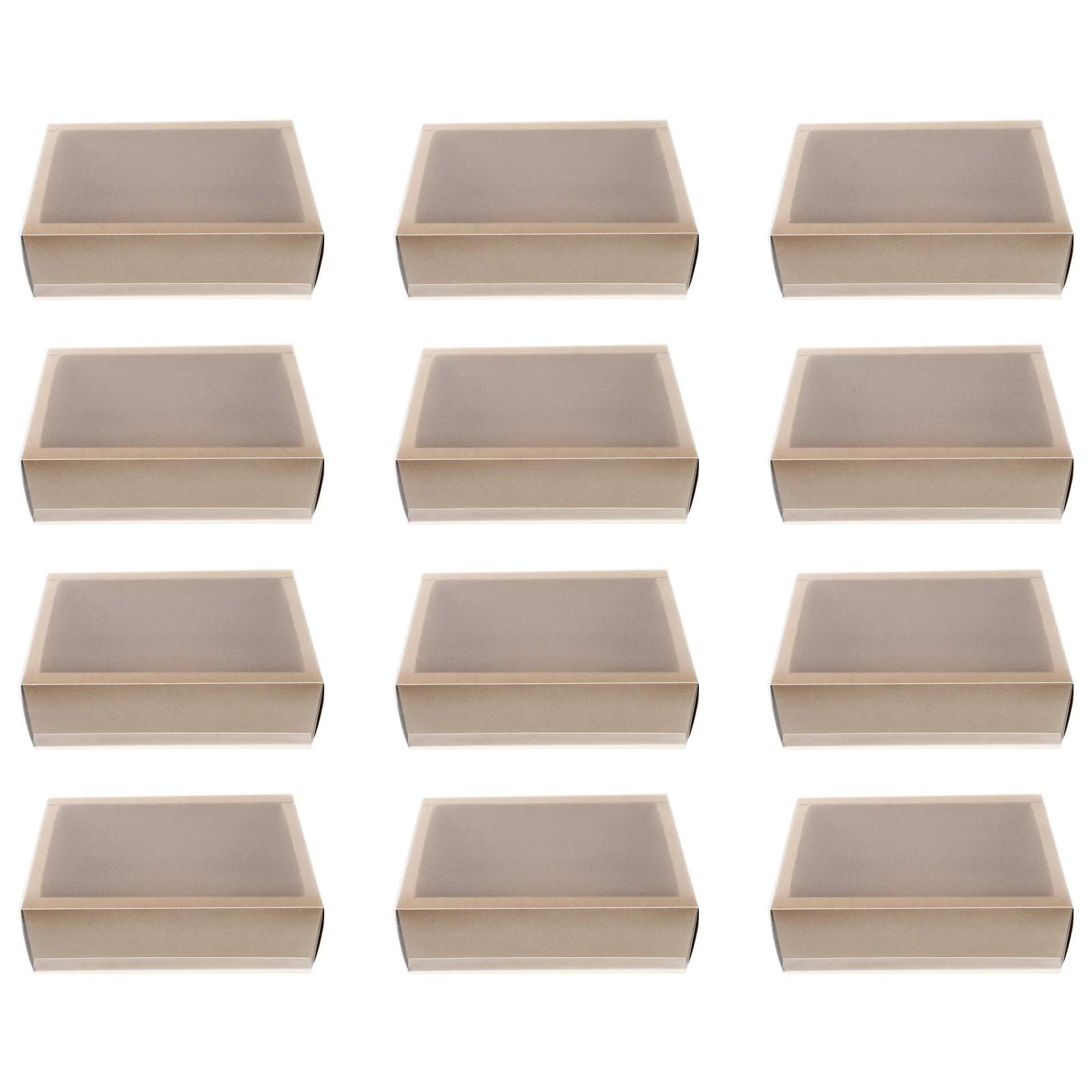 Мини-бумажные стаканчики ящик для хранения контейнер конфет коричневый