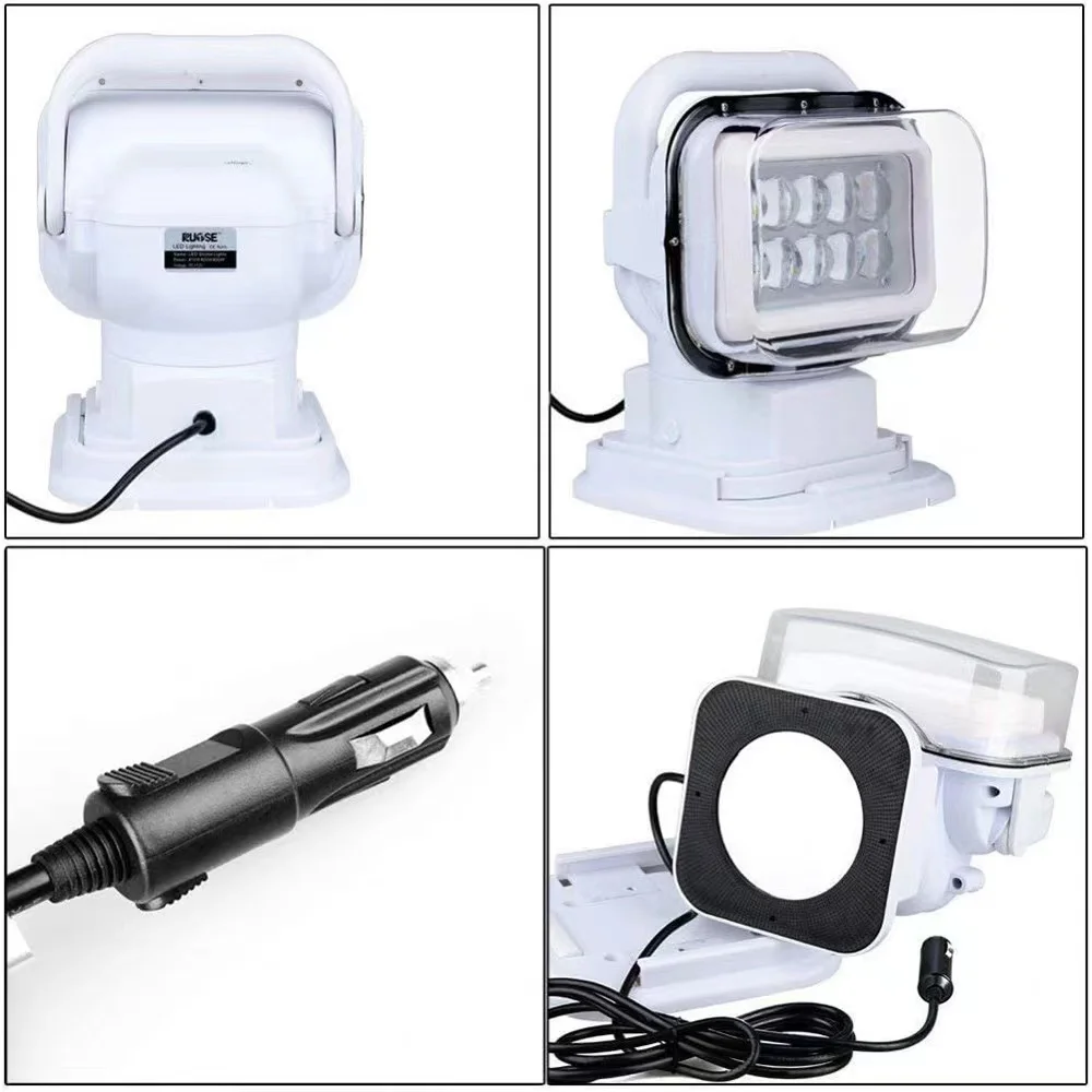 Высокомощные наружные фонари для лодок яхт автомобилей грузовиков 12 В 24 50 Вт