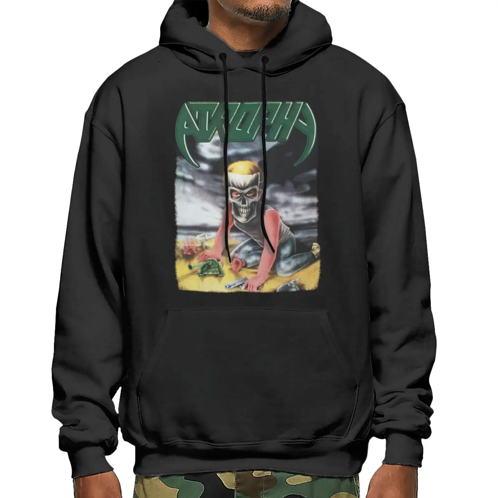 

Atrophy Violent By Nature Tour 1990 Hoodie Men's Mantle Hoodies For Men Anime Hoodie Men's Sweater Male Sweatshirt Clothes Men