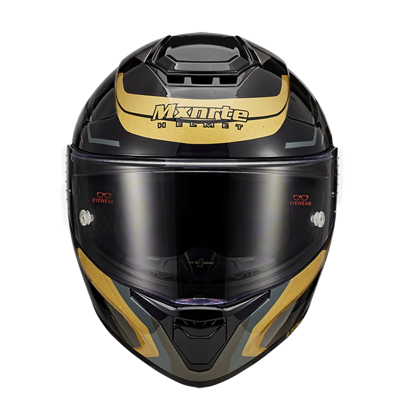 Оригинальный шлем Mxnrte черного золота Gatling PRO для мужчин и женщин анфас