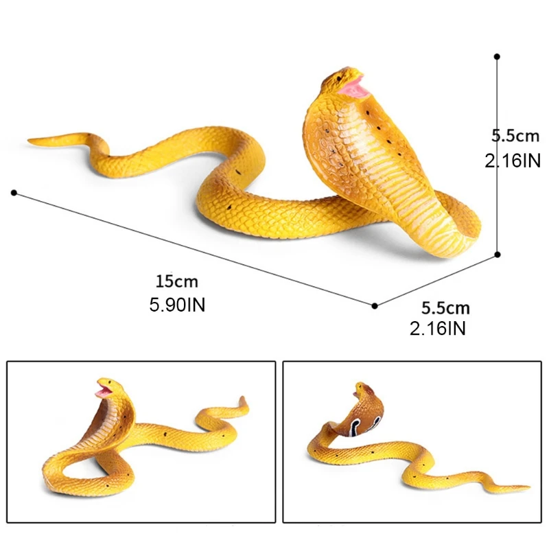 

Funny Plastic Made Realistic Snake Scientific Accessories Party Favor Creative Supplies Relieve Boredom