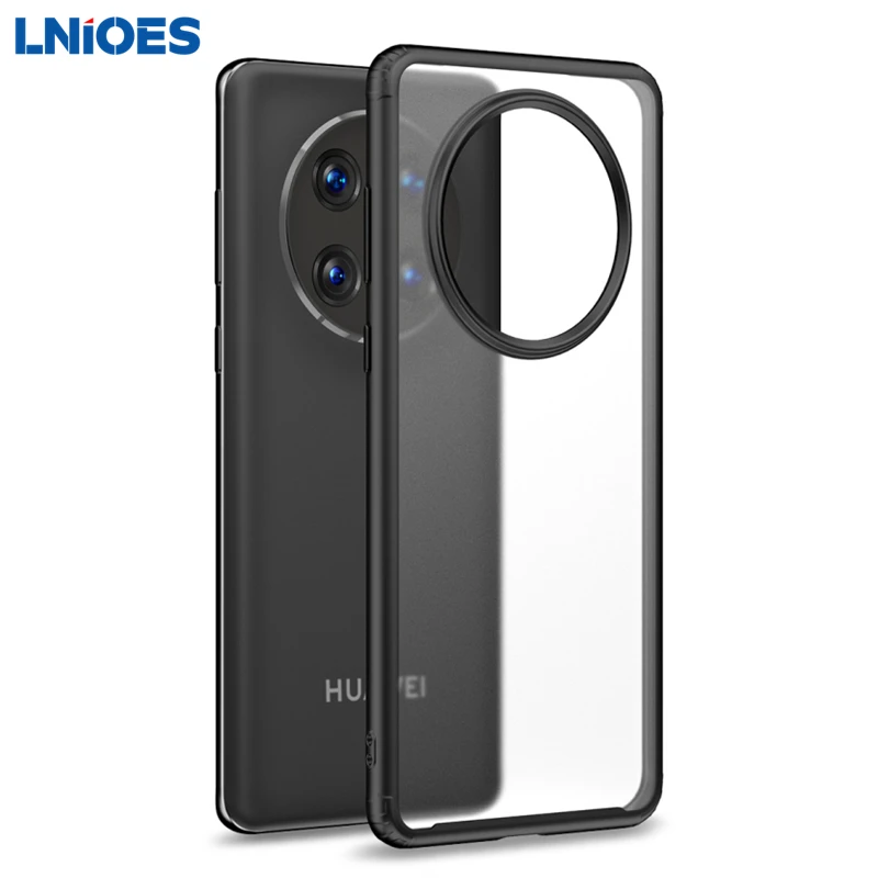 

for Huawei Mate 50 Case Frosted Matte Translucent Skin-friendly Back Hybrid Case Shockproof Cover for Huawei Mate 50 Pro Case