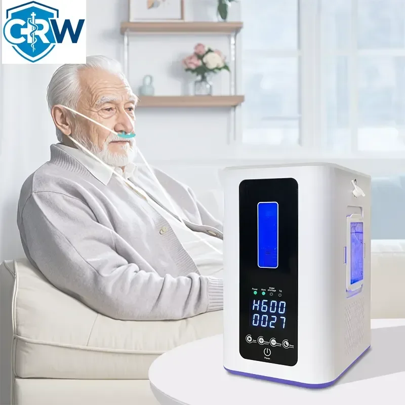 CRW 2026 Новейший портативный ингалятор 4-в-1 HHO, генератор H2, аппарат для дыхания, 900 мл (art.: 3920db3ced419) - 3920db3ced419