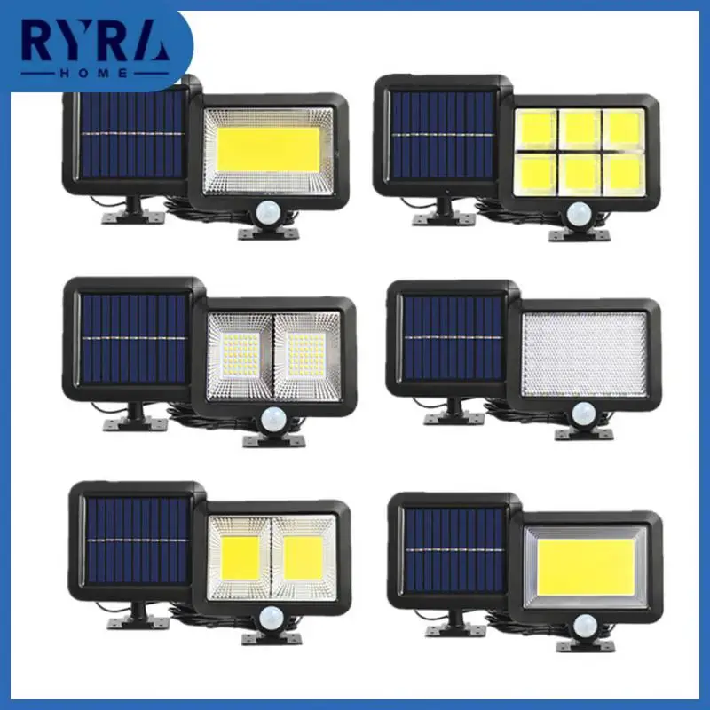 

Waterproof Floodlight Environmental Protection Plastic Abs Split Cob Courtyard Lamp Low Consumption Solar Power Supply No Switch