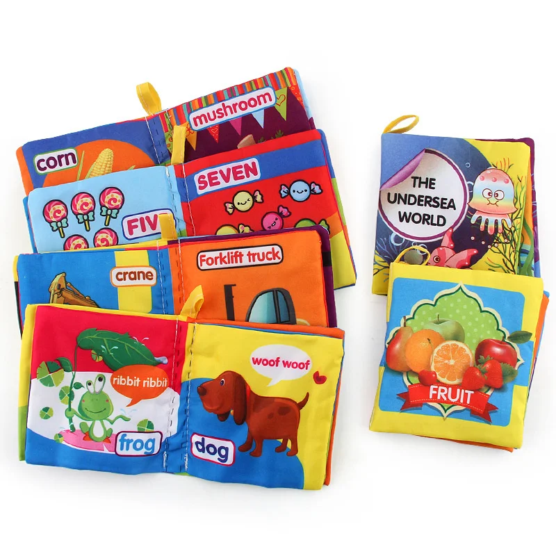 

Детские игрушки Tear Not Baby, мягкая фотобумага для раннего обучения, Интерактивная звуковая бумага для родителей и детей, книга-игрушка