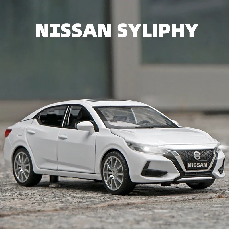 

1:32 Nissan SYLPHY Alloy Cast Toy Car Model Sound and Light Children's Toy Collectibles Birthday gift