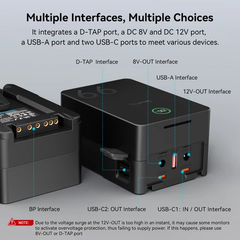 Аккумулятор EACHSHOT VB99 Pro 99 Вт·ч для камеры