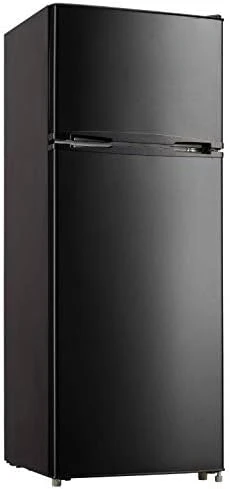 

RFR741-BLACK Размер квартиры-верхняя морозильная камера-холодильник с 2 дверцами-регулируемый термостат-черный-7,5 кубических футов